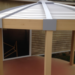 Pergola en aluminium et toile : légèreté et protection solaire efficace Mimet