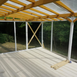 Pergola en bois et fer forgé : alliance de tradition et de modernité Chevilly