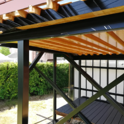 Pergola en toile rétractable : protection solaire ajustable Noizay