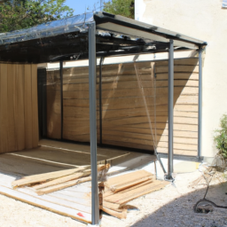 Pergola en aluminium et polycarbonate : légèreté et protection solaire efficace Bertholène