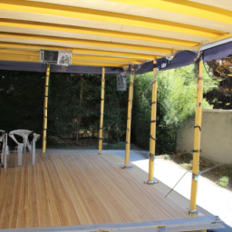 Pergola en aluminium : légèreté et résistance aux intempéries Prat