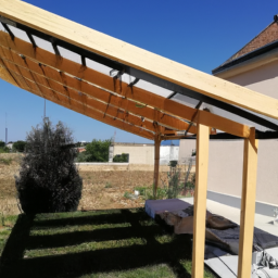 Pergola en bois et aluminium : esthétique et durabilité combinées Jolimetz